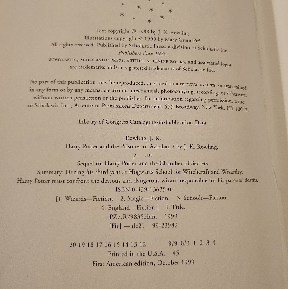 Harry Potter First Edition 9 Book Set - Picture 13 of 16